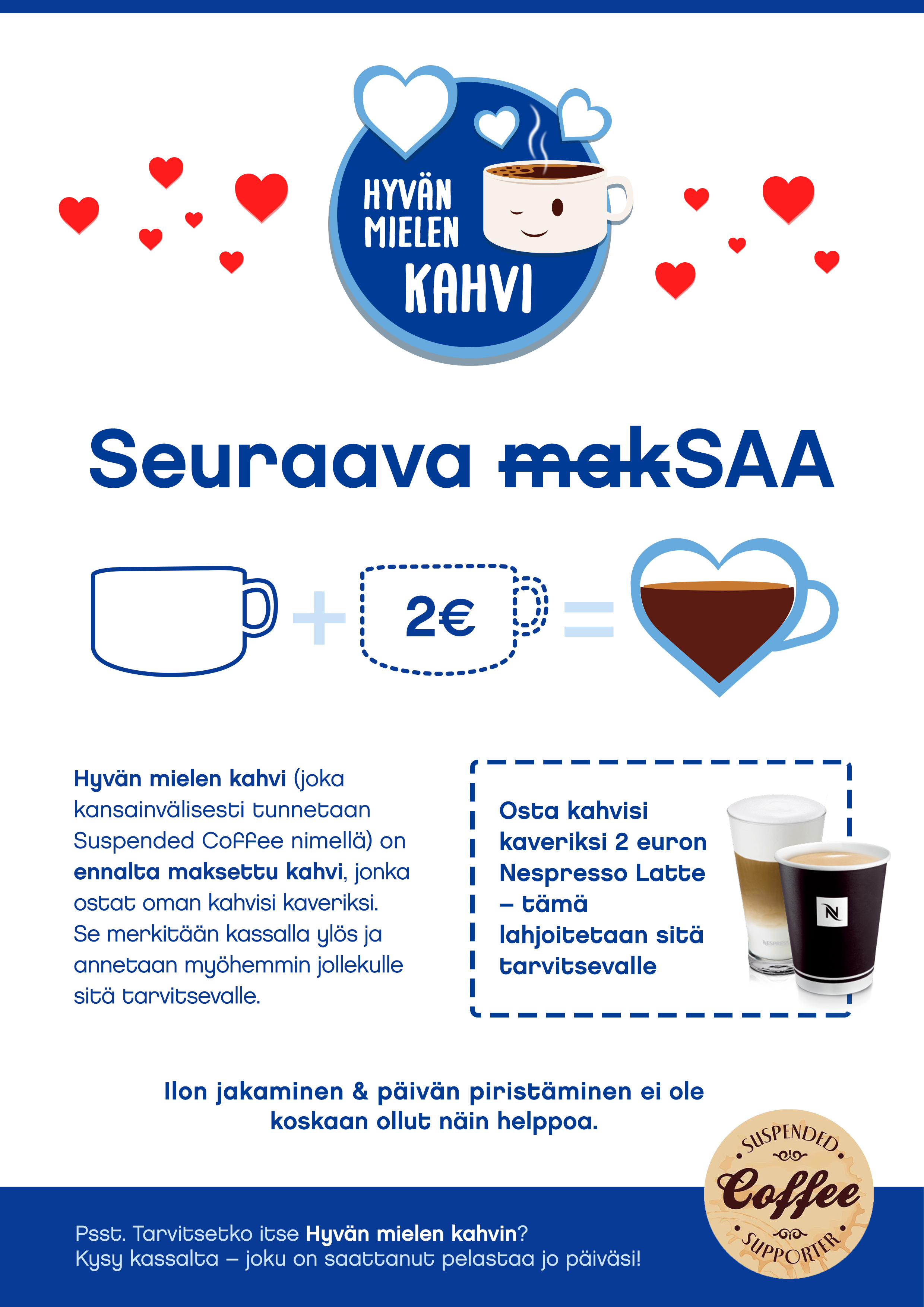 Neste — Hyvän mielen kahvi · Print